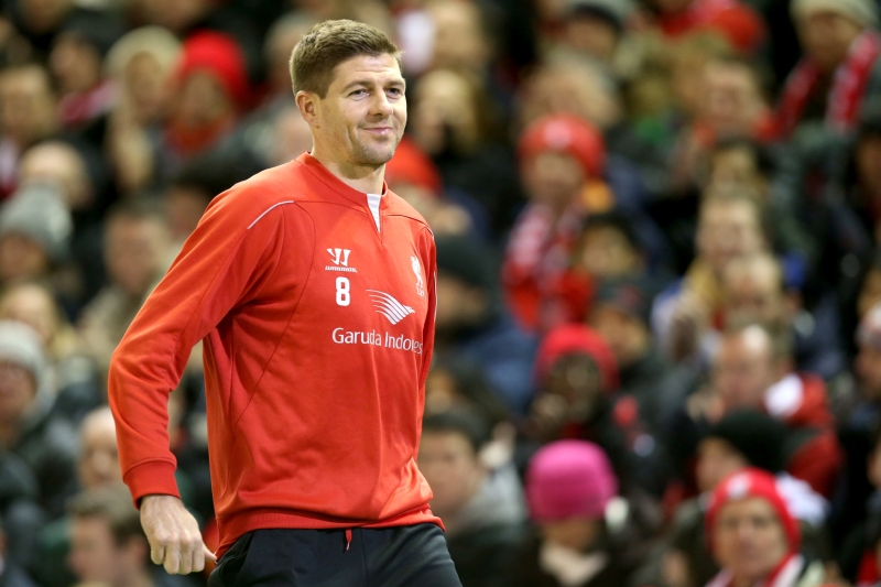 Legendární Steven Gerrard.