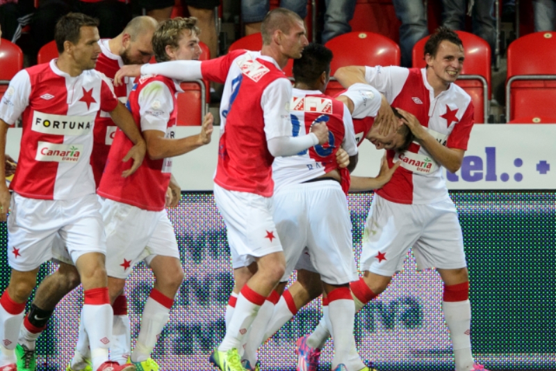 Fotbalisté Slavie odcestovali na kondiční soustředění. 