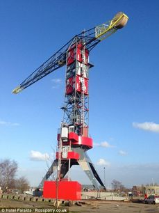 Ze starého jeřábu designéři a architekti vytvořili nejluxusnější hotel v Amsterdamu.