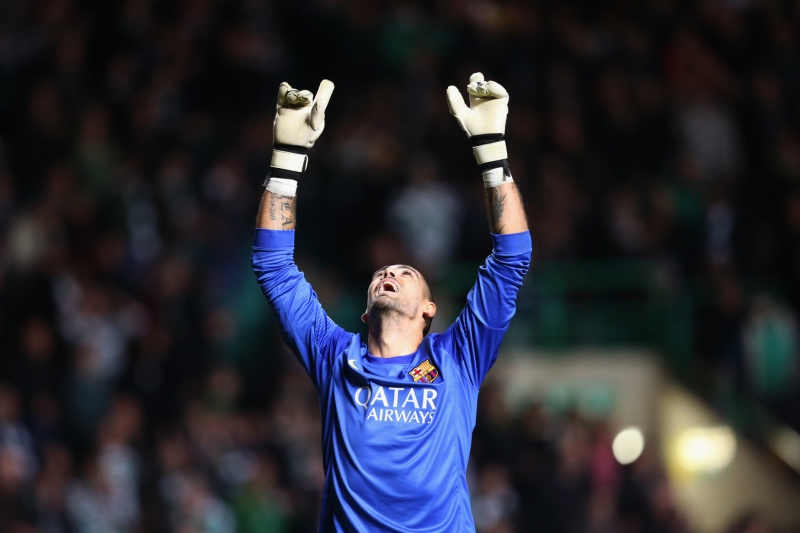 Víctor Valdés. 
