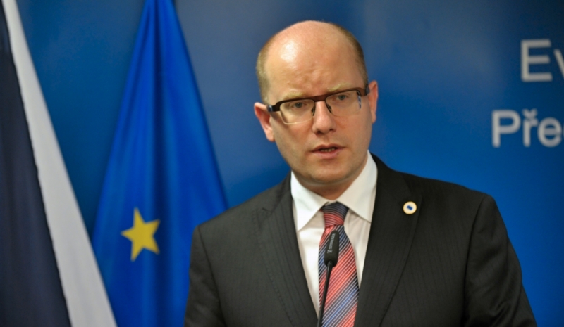 Premiér Bohuslav Sobotka.