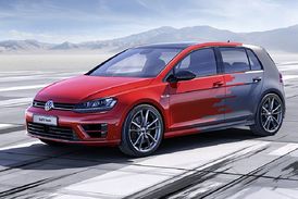 Golf R Touch se designově neliší od běžného modelu.