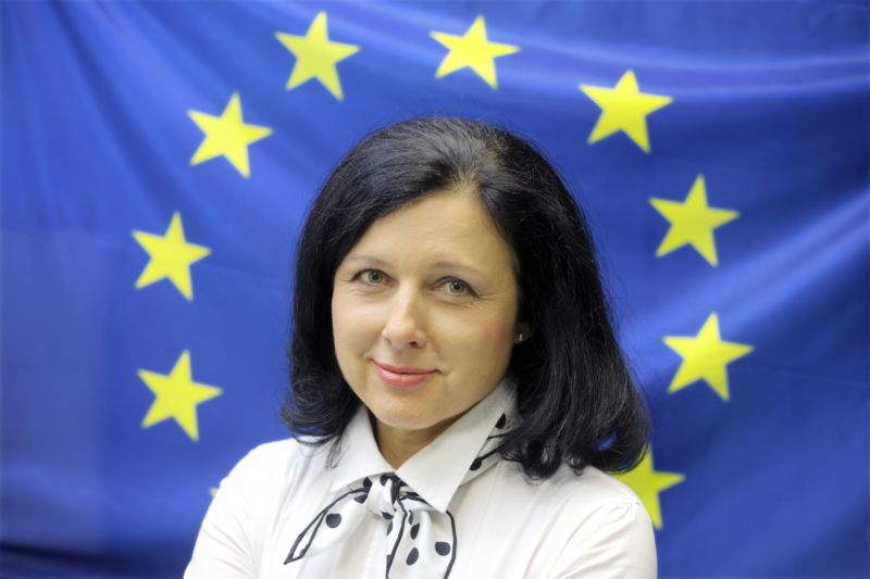 Eurokomisařka Věra Jourová.