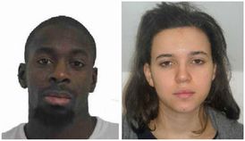 Amedy Coulibaly a Hayat Boumeddieneová.