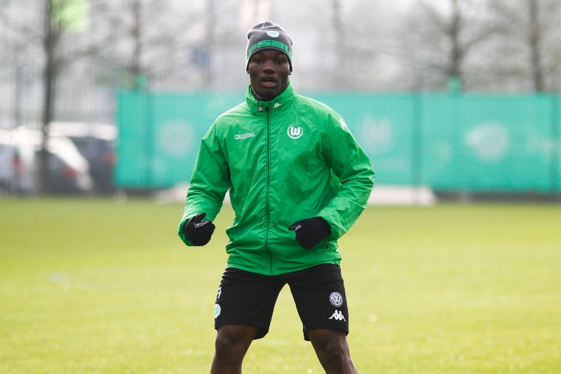 Mladý belgický fotbalista z bundesligového Wolfsburgu Junior Malanda.