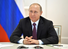 Ruský prezident Vladimir Putin.