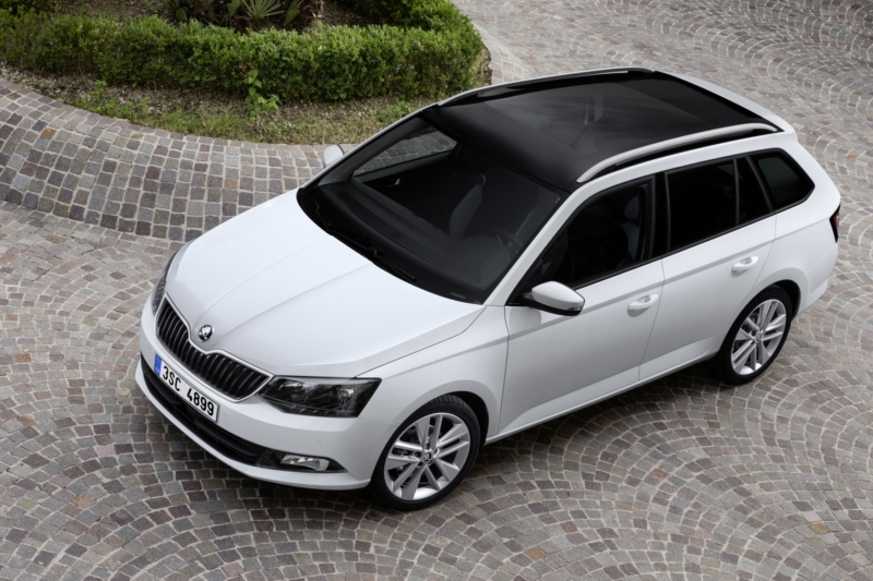 Třetí generace Škody Fabia v provedení Combi. Třetí generace Škody Fabia v provedení Combi.