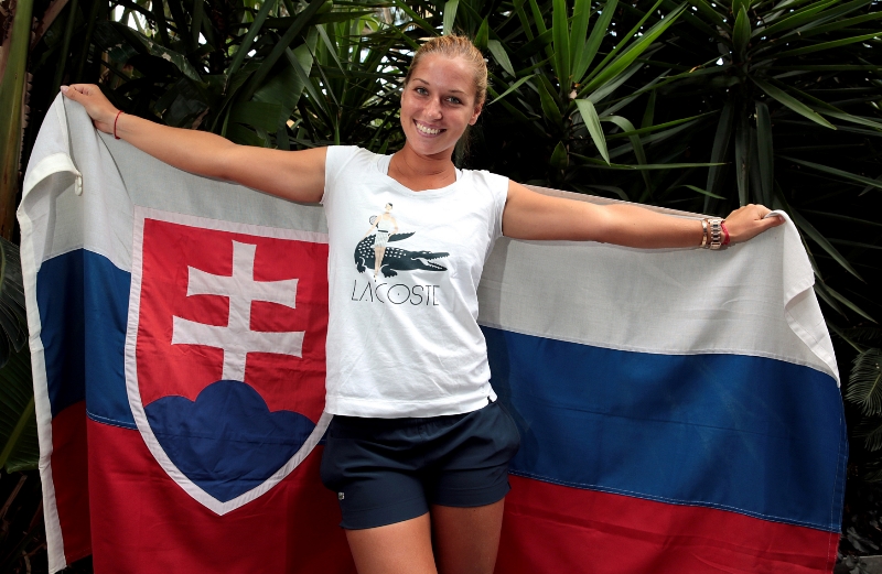 Dominika Cibulková zažila nevšední zážitek.