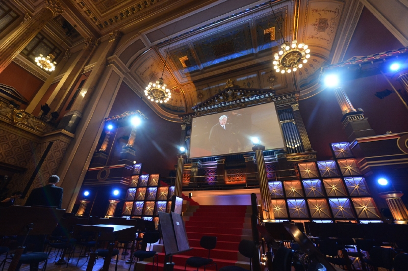 Pražské Rudolfinum během předávání cen Český lev 2013.