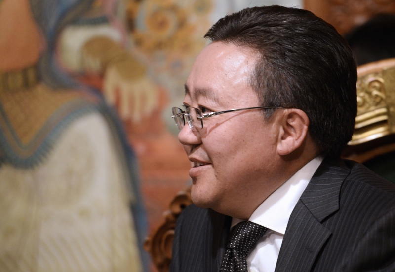 V neděli přijede do Česka vlakem mongolský prezident Cachjagín Elbegdordž.