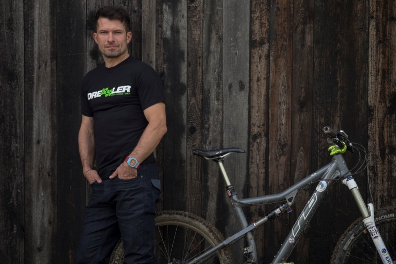 Dvojnásobný mistr světa v biketrialu Josef Dressler.