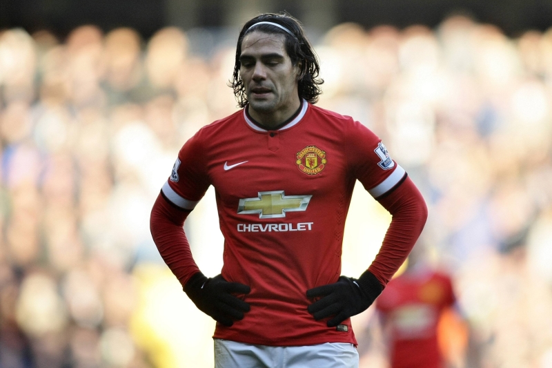 Radamel Falcao se v Manchesteru prozatím trápí.
