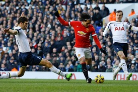 Radamel Falcao nastřílel v Manchesteru United zatím jen tři góly.