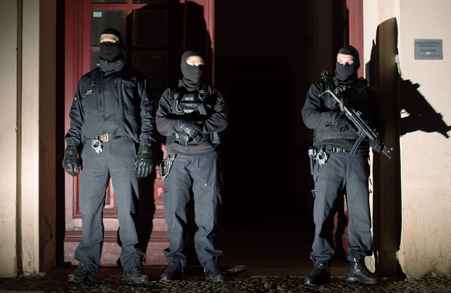 Německá policie.
