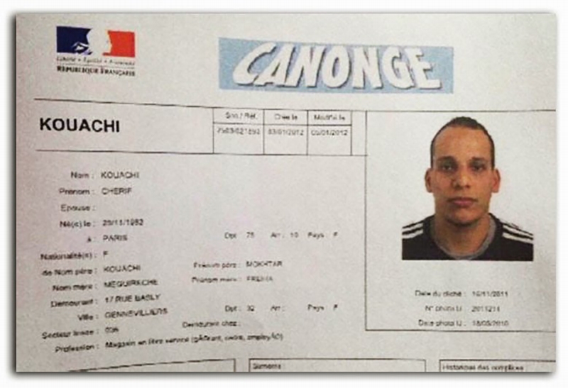 Chérif Kouachie. Chérif Kouachie.