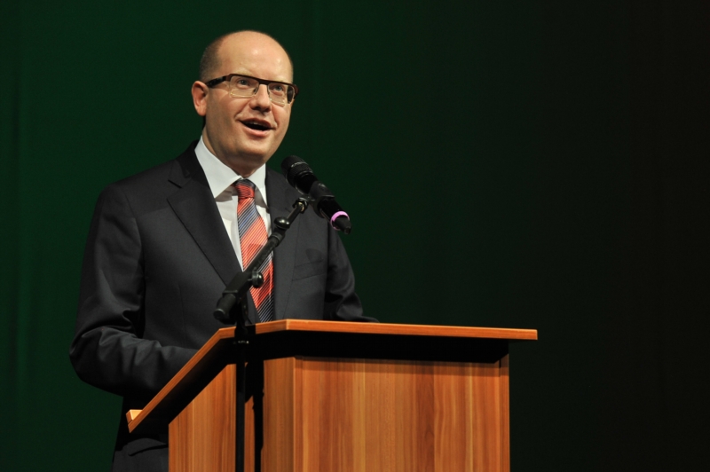 Premiér Bohuslav Sobotka.