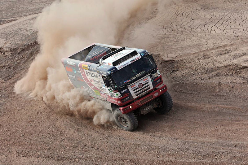 Martin Kolomý obsadil na Rallye Dakar sedmé místo.