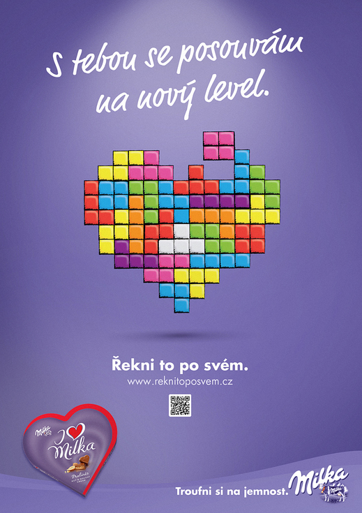 Nerd z kampaně Milka.