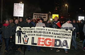 Hnutí Pegida se od demonstrace distancovalo.