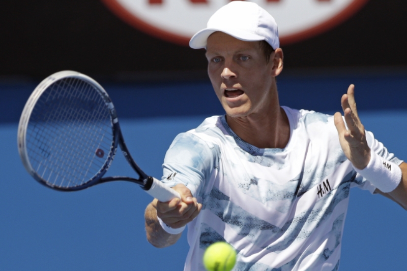 Tomáš Berdych na Australian Open.