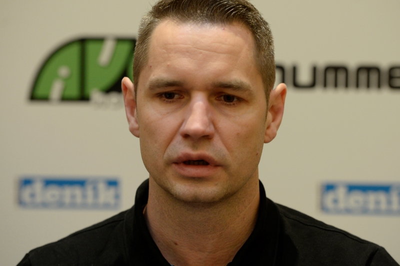 Trenér házenkářů Jan Filip.