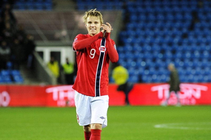Martin Ödegaard.