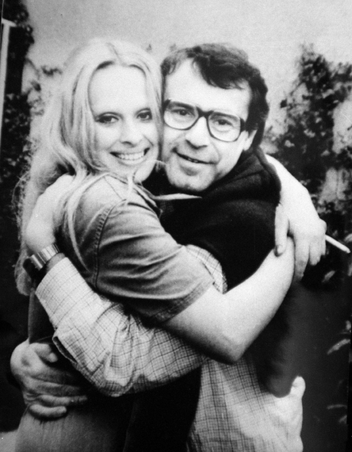 Věra Křesadlová a Miloš Forman v dobách největší lásky.