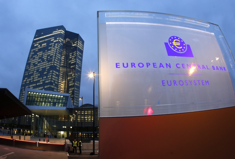 Evropská centrální banka v německém Frankfurtu. Evropská centrální banka v německém Frankfurtu.