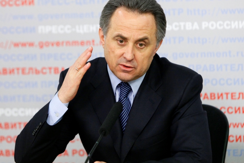 Vitalij Mutko, ministr sportu.
