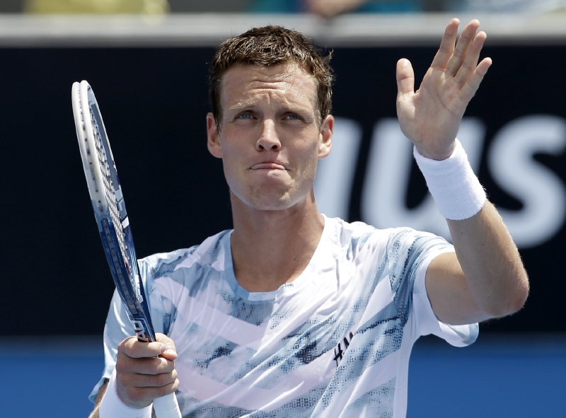 Tomáš Berdych úspěšně postoupil do osmifinále.