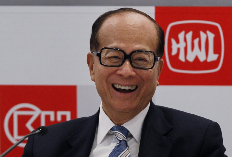 Boháč Li Ka-shing.