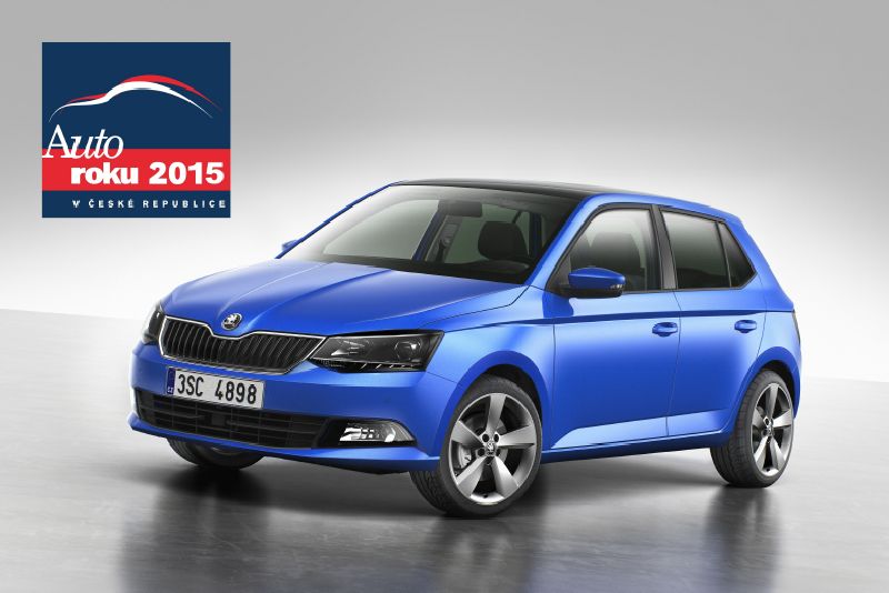 Fabii zdobí prestižní titul Auto roku 2015 v ČR.