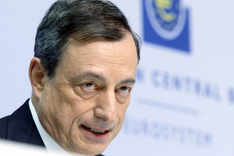 Šéf Evropské centrální banky Mario Draghi. 