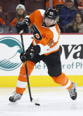 Nejproduktivnější hráč NHL Jakub Voráček.