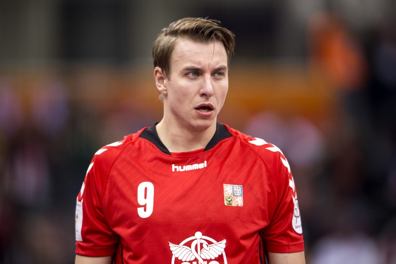 Házenkář Filip Jícha.