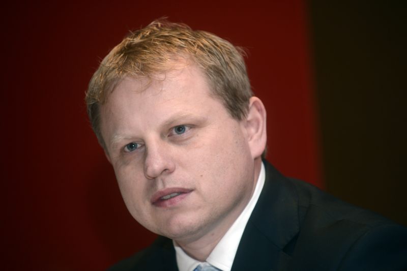 Majitel hokejové Slávie Vladimír Pitter.