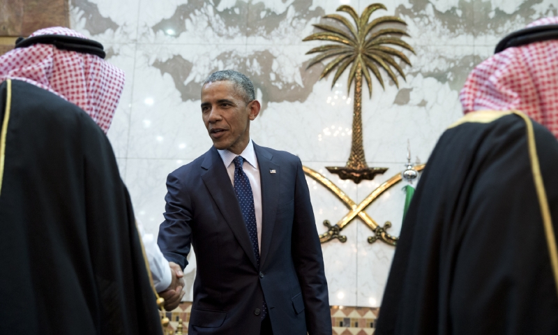 Prezident USA zdraví nového saúdského krále.