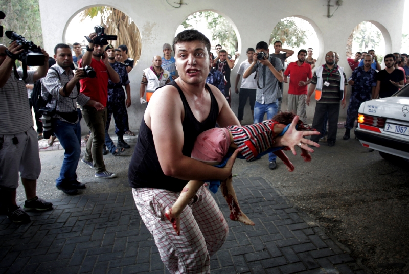 Gaza 20. července 2014.