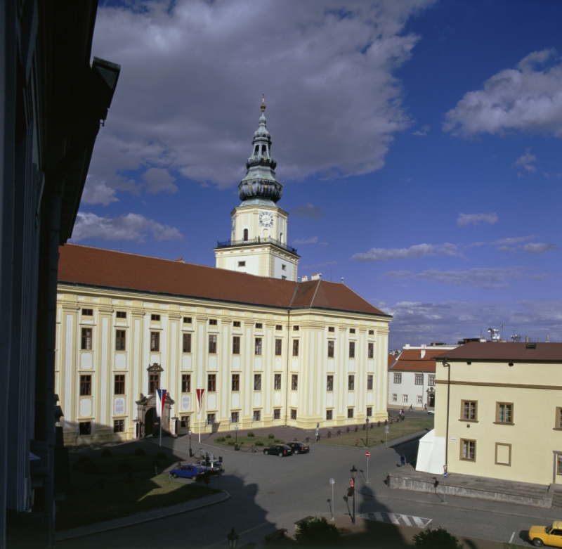 Barokní zámek v Kroměříži. Barokní zámek v Kroměříži.