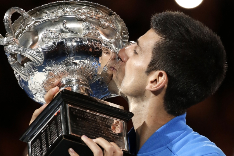 Vítěz Australian Open 2015 - Novak Djokovič.