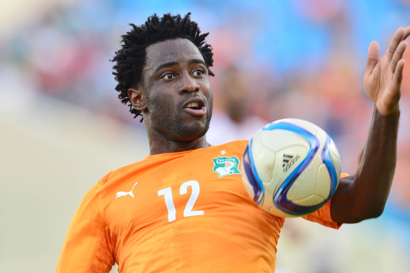 Hvězda týmu Pobřeží slonoviny Bony Wilfried. Hvězda týmu Pobřeží slonoviny Bony Wilfried.