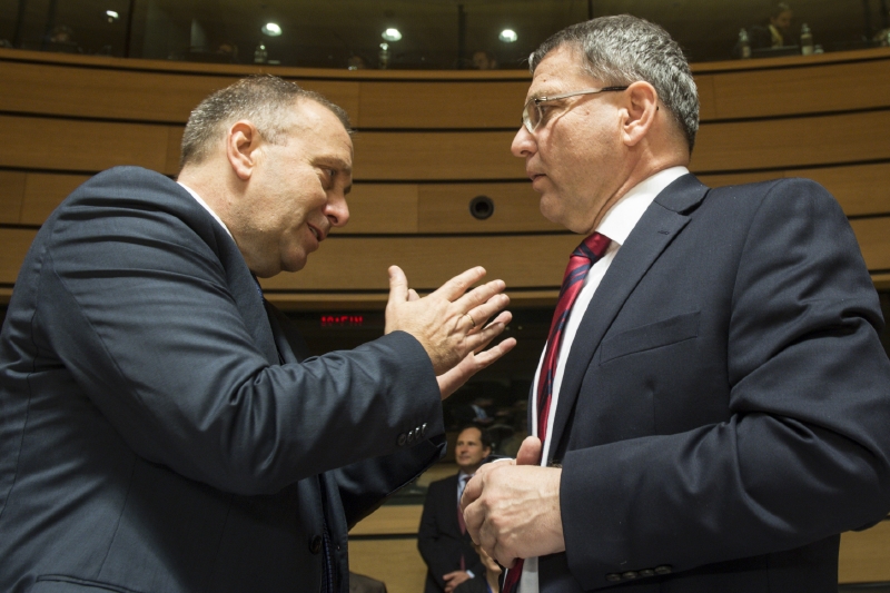 Šéfové diplomacie Schetyna a Zaorálek.