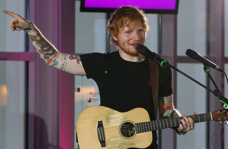 Ed Sheeran pobláznil celou Evropu.