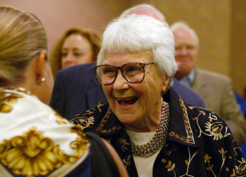 Americká spisovatelka Harper Leeová (na snímku ze října 2002).