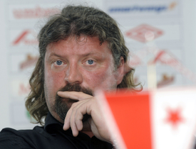 Majitel Slavie Aleš Řebíček.