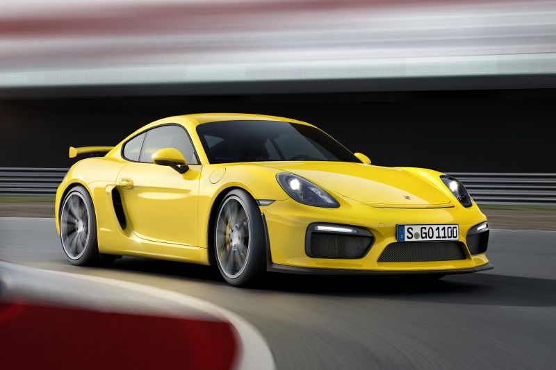 To je ta novinka - Porsche Cayman GT4.