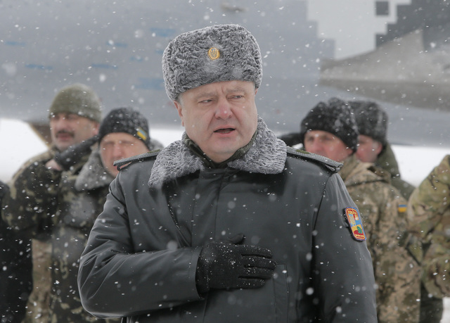 Ukrajinský prezident Petro Porošenko.