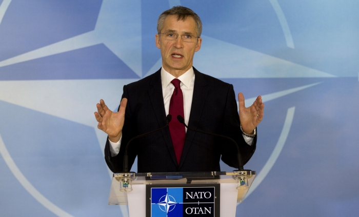 Generální tajemník aliance Jens Stoltenberg.