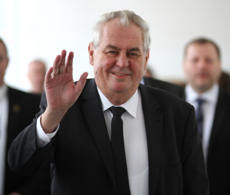 Miloš Zeman.