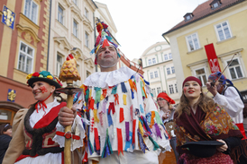 Masopustní veselí v Praze skončí v úterý 17. února.